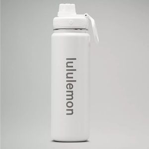 LululemonWater Bottle 24oz - Insulated - WHITE